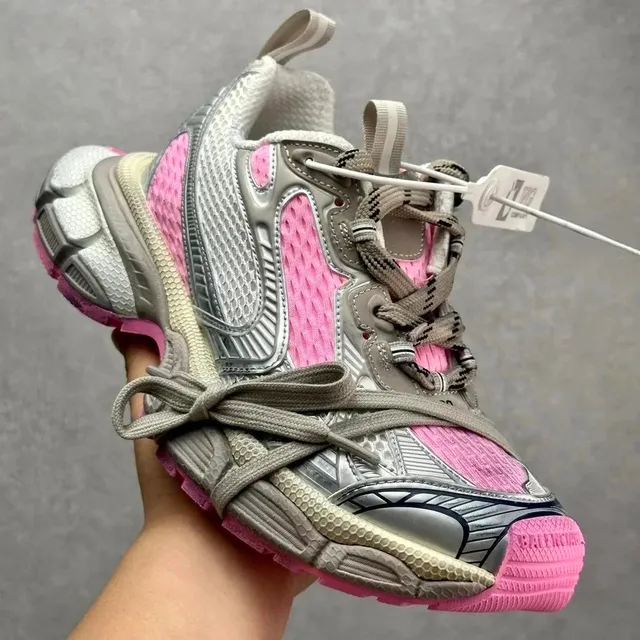 Balenciaga Triple S Pink Mesh