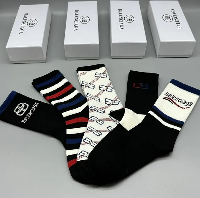 Balenciaga Logo Socks
