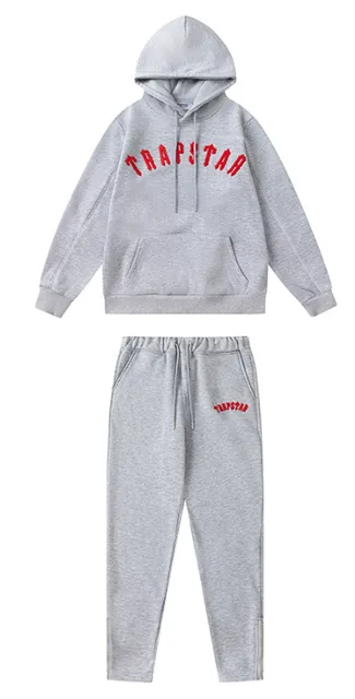 Corteiz Hoodie and Joggers Set Trapstar Logo