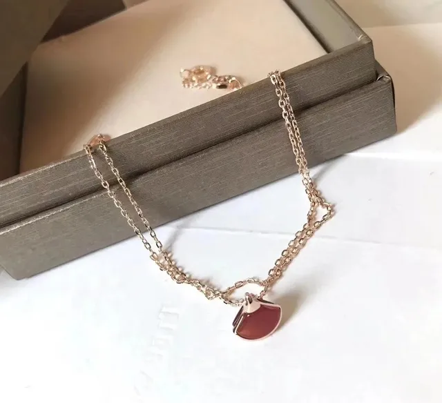 Bulgari Serpenti Fan Pendant Enamel