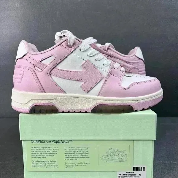 Off-White Runner Pink and White