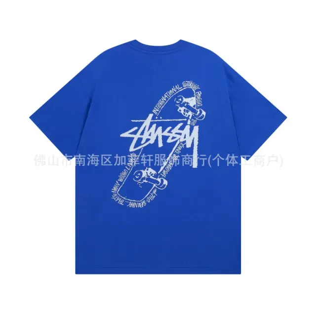 Stüssy Graphic Tee Skateboard Print