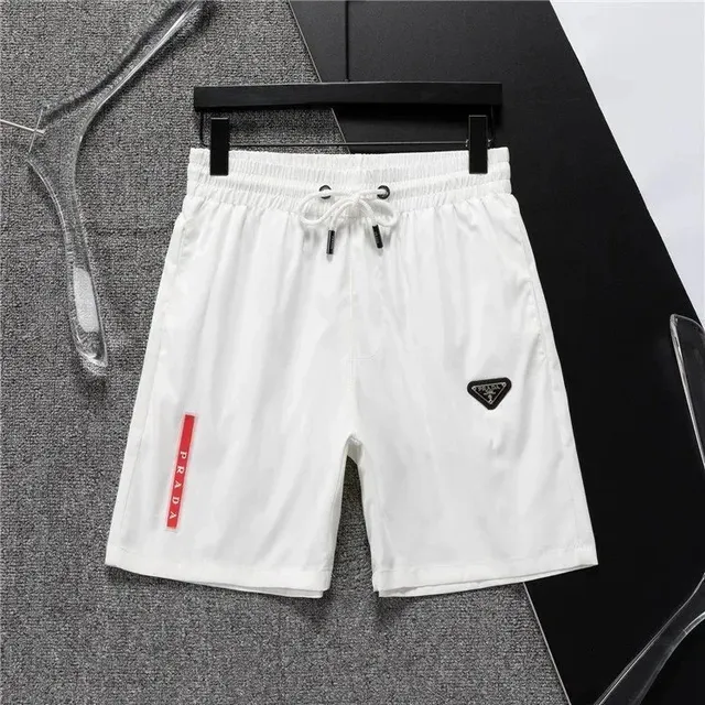 Prada Logo Shorts Triangle Logo