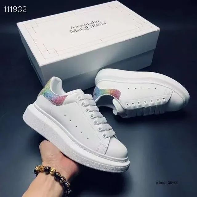 Alexander McQueen Oversized Sneaker Rainbow Heel Tab