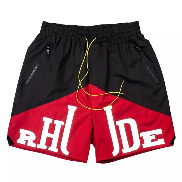 Rhude Logo Shorts Block Color