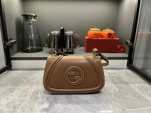 Gucci Horsebit 1955 Mini Bag Brown Leather