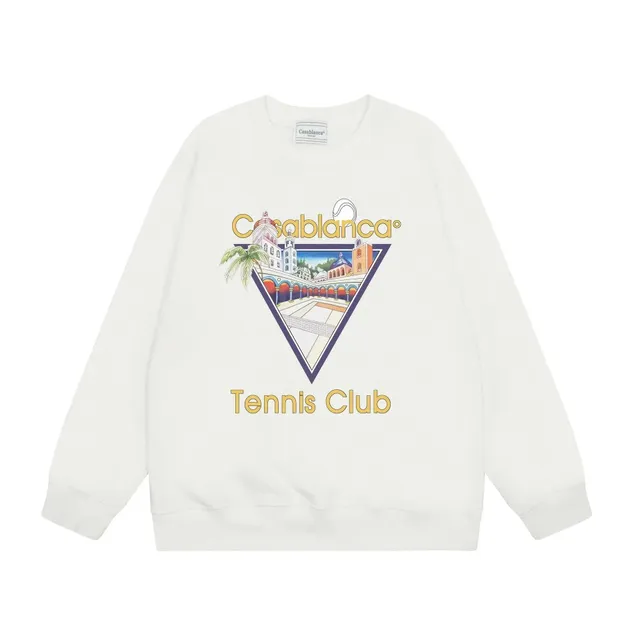 Casablanca Sweatshirt Tennis Club Graphic
