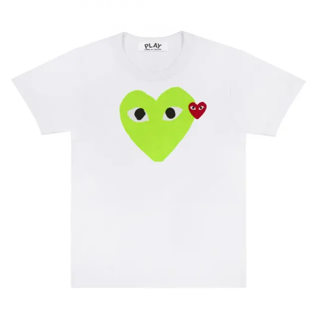 White green heart