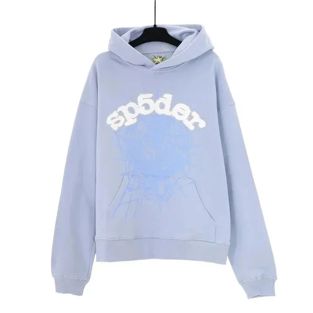 Sp5der Hoodie Spider Web Graphic