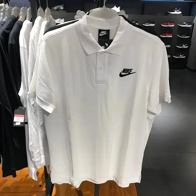 Nike Polo Shirt Swoosh Logo