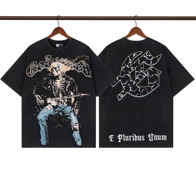 Godspeed Graphic Tee Skeleton Guitarist
