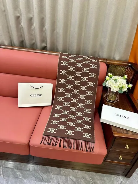 Celine Logo Scarf