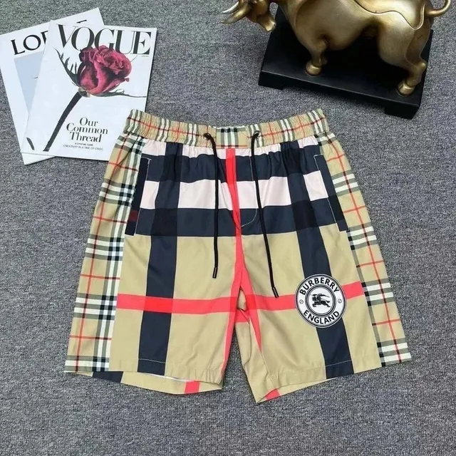 Burberry Checkered Swim Shorts Icon Stripe
