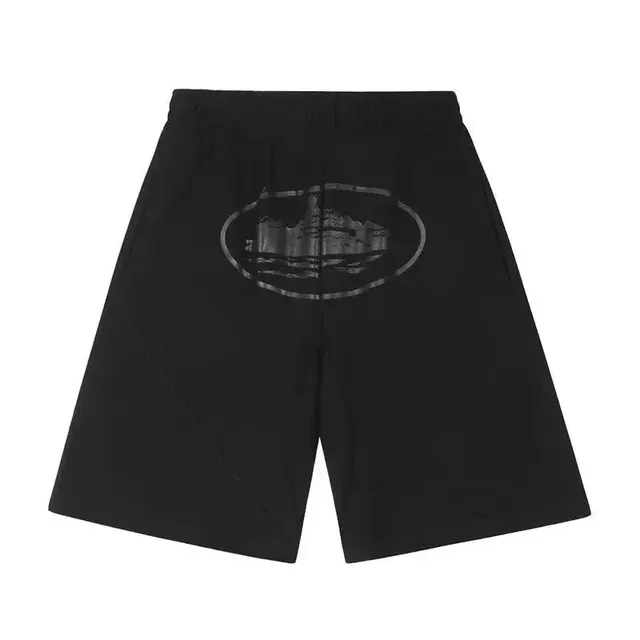 Corteiz Logo Shorts Oval Logo Print