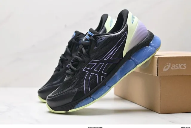 Asics Gel-NYC Black/Lime/Blue
