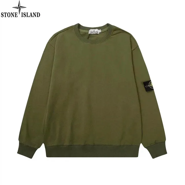 Stone Island Crewneck Sweatshirt Olive Green