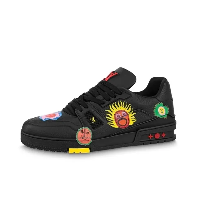 Louis Vuitton × Travis Scott LV Trainer Jean-Michel Basquiat