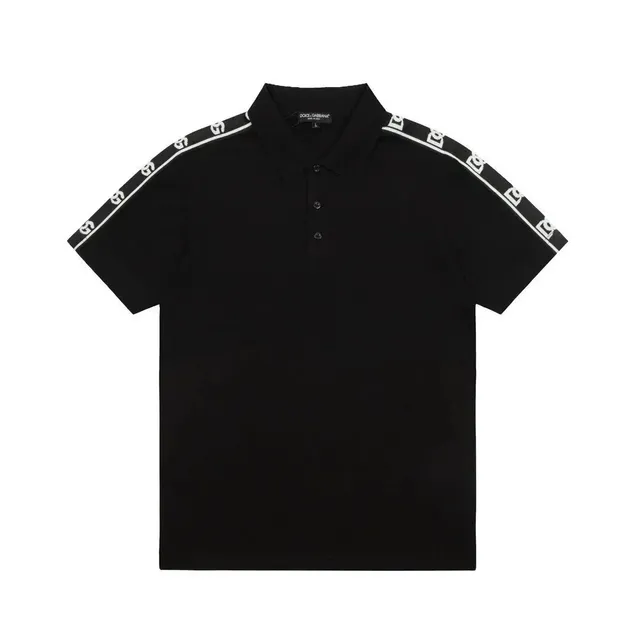 Dolce & Gabbana Polo Shirt Logo Tape Sleeve