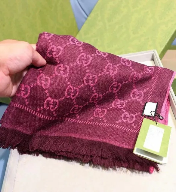 Gucci GG Marmont Scarf Double G Monogram