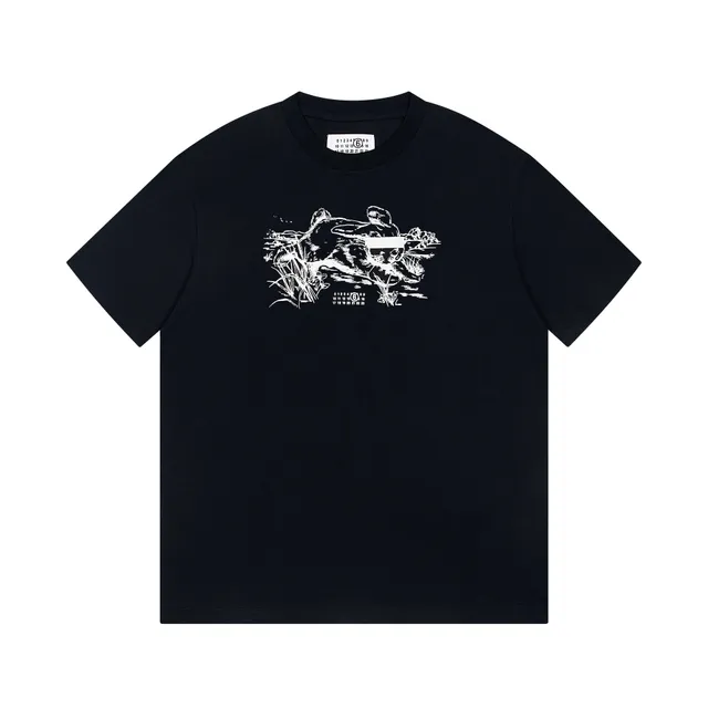 Maison Margiela Graphic Tee Rabbit Print