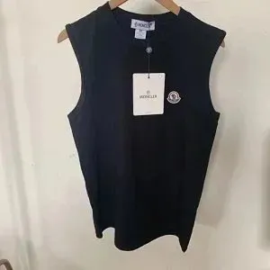 Moncler Sleeveless Top Logo Patch