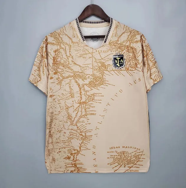 Adidas × Argentina National Team Argentina Away Jersey Map Print