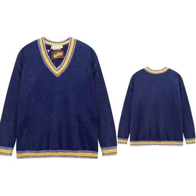 Maison Margiela V-Neck Sweater Kaws Collaboration