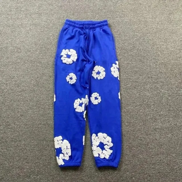 Balenciaga Joggers Floral Appliqué