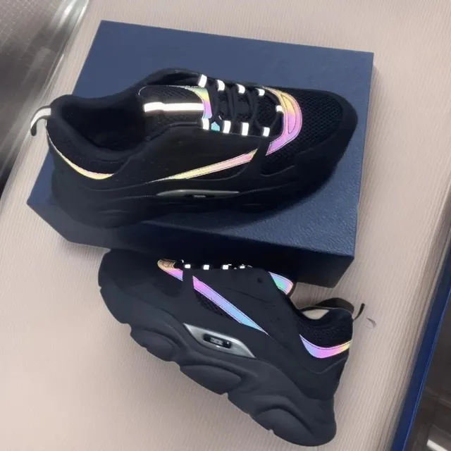 Dior B22 Holographic Swoosh