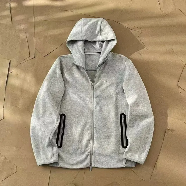 Nike Tech Fleece Hoodie Heather Grey
