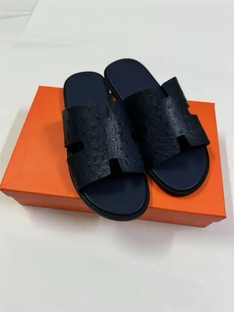 Dark blue ostrich pattern