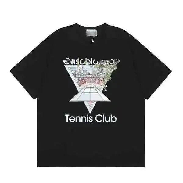 Casablanca Tennis Club Tee Triangle Graphic