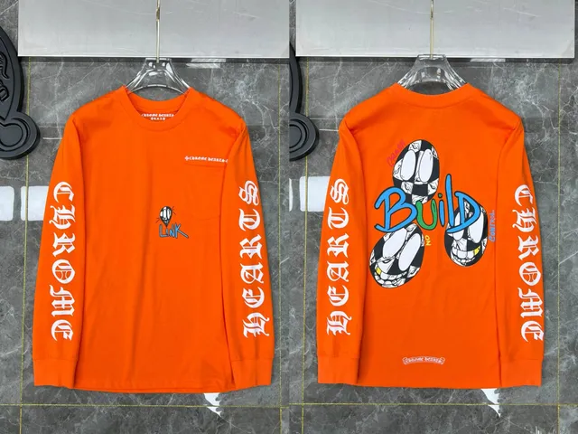 Chrome Hearts Long Sleeve Tee Build Control Graphic