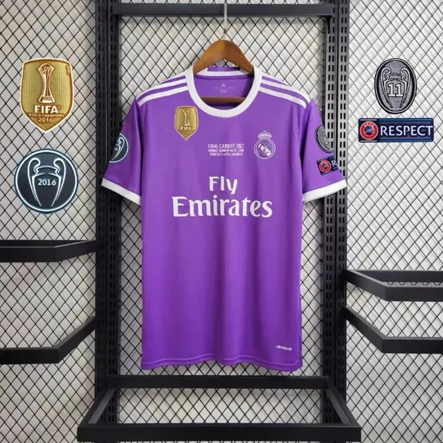 Adidas Real Madrid Away Jersey 2017 Final Cardiff