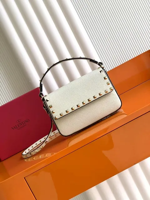 Valentino Rockstud Mini Shoulder Bag Studded Leather