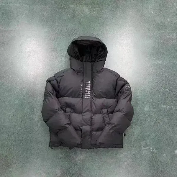 Broken Planet Puffer Jacket Logo Tape