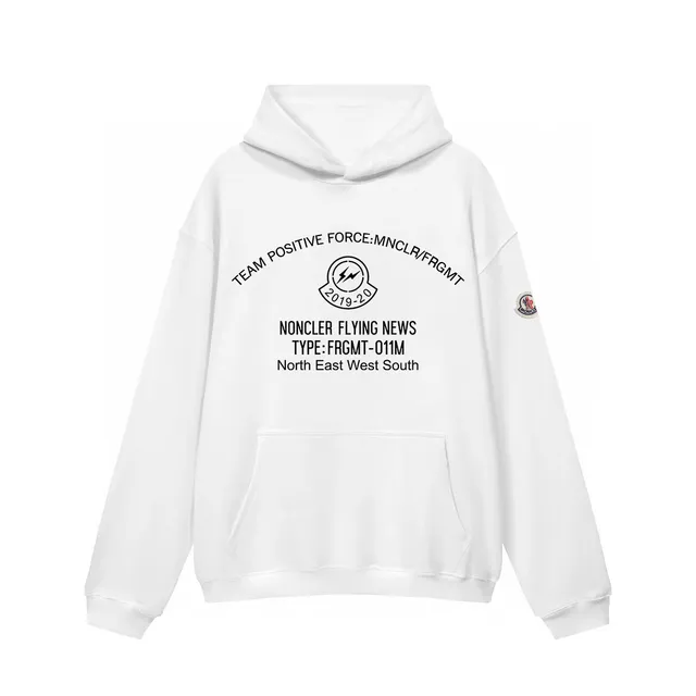 Moncler × Fragment Design Hoodie Team Positive Force