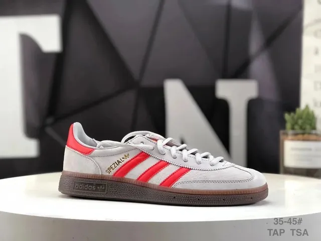 Adidas Samba Grey Red
