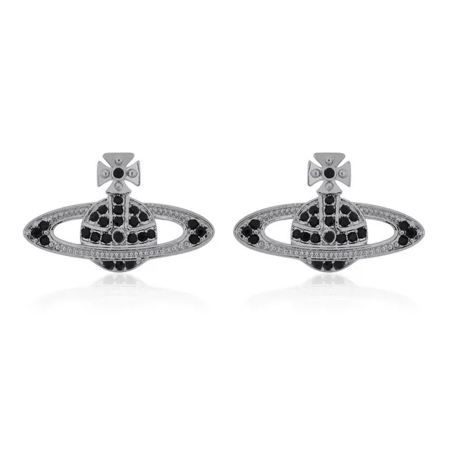 Vivienne Westwood Orb Earrings Crystal-Embellished