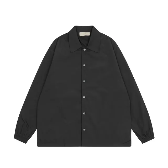 Maison Margiela Coach Jacket Solid Black