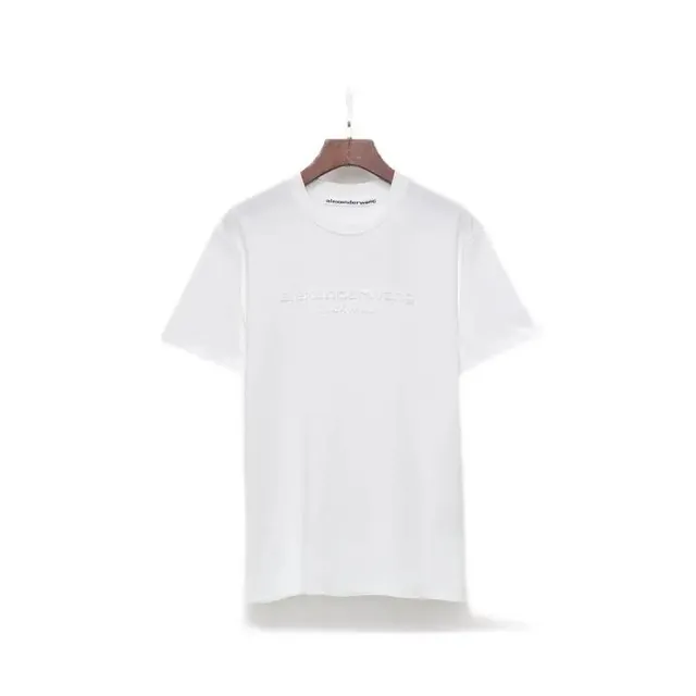 Alexander Wang Logo T-Shirt Embroidered Logo