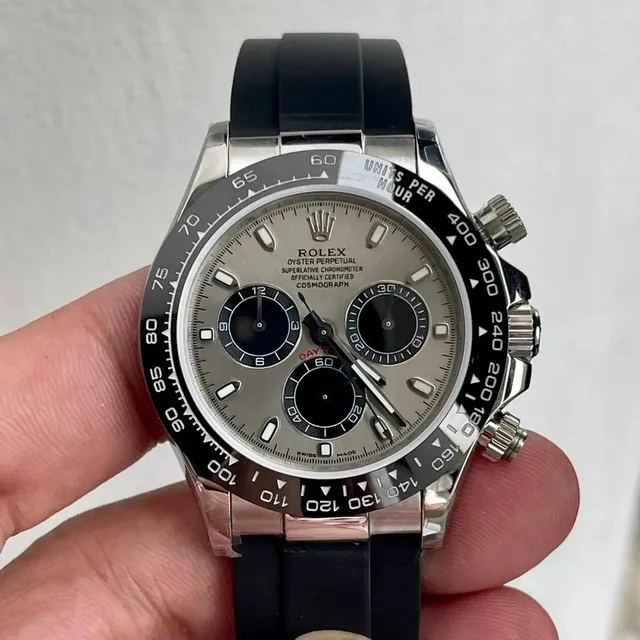 Rolex Oyster Perpetual Cosmograph Daytona Steel Grey Dial with Black Subdials