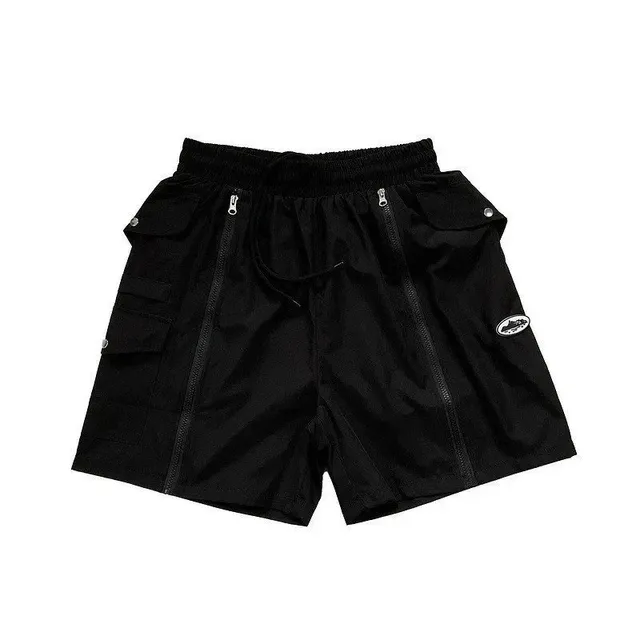 Cargo Shorts Zippered Pocket