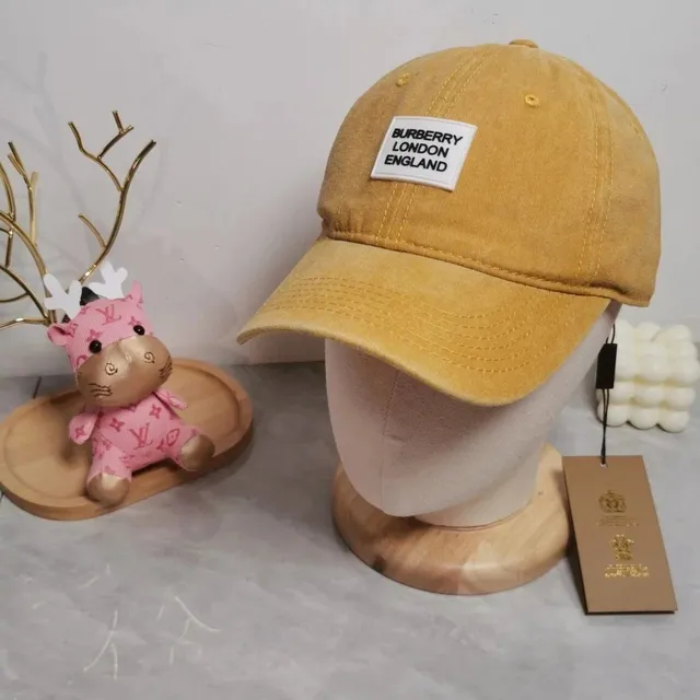 Burberry Baseball Cap Logo Patch