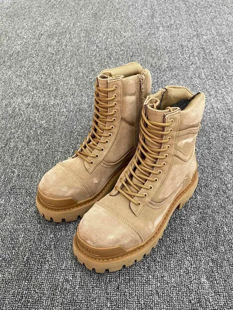 巴黎 Strike** 棕色做旧长靴(39-45)