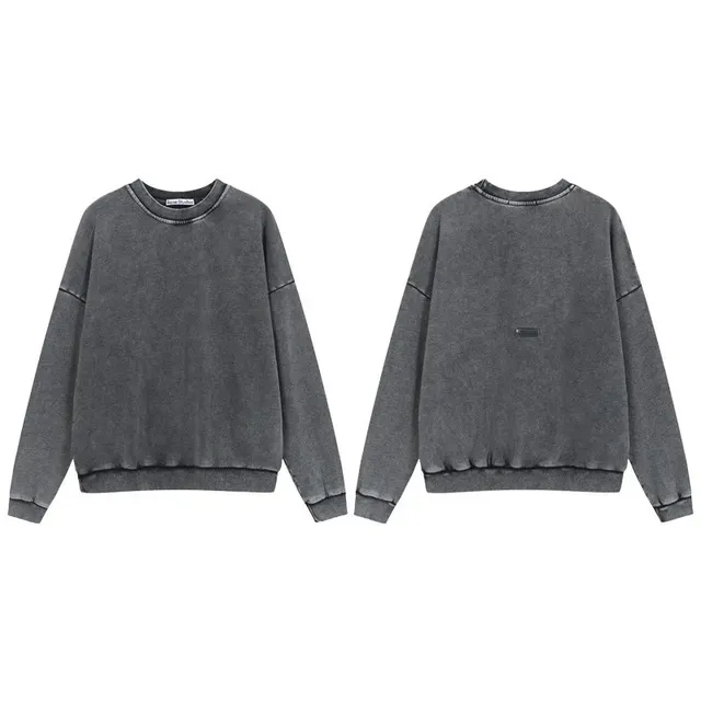 Acne Studios Crewneck Sweatshirt Acid Wash