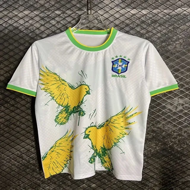 Nike Brazil National Team Jersey Canary Bird Graphic