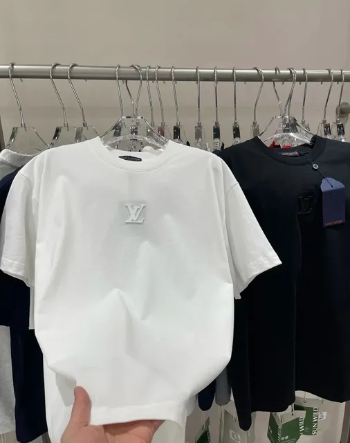 Louis Vuitton LV Logo T-Shirt Embroidered Monogram