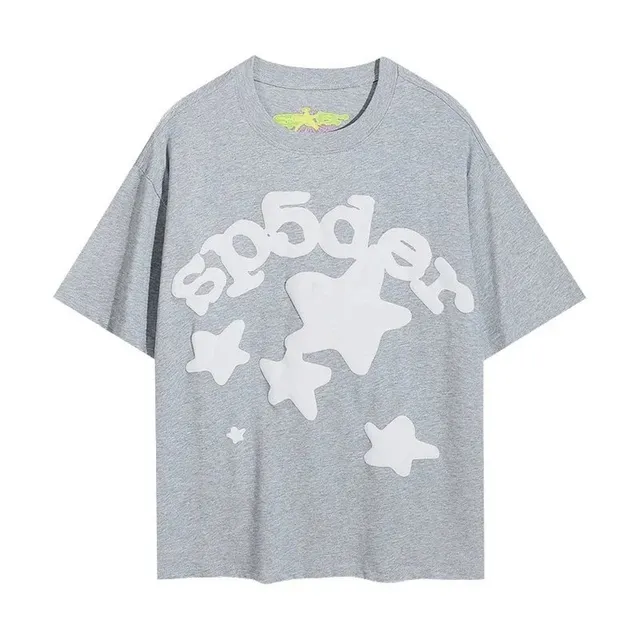 Sp5der Graphic Tee Star Appliqué