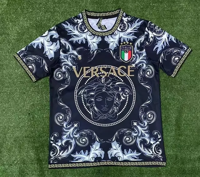 Versace Medusa Graphic Tee Italy National Team Collab